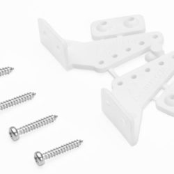 Squadrette bianche medie da 30mm Kavan 2pz - PELKAV0074-5