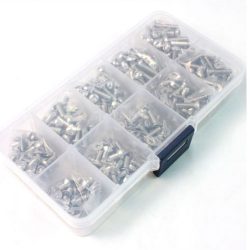 Set viti in acciaio inox M3 400pz con pratica scatolina - GPEDSSS-400