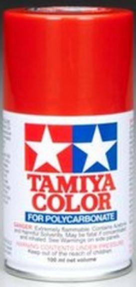 Spray per lexan mica red rosso acceso micalizzato - TAMPS60