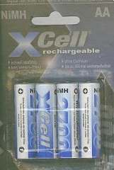 BLISTER XCELL STILO 2700m. 4pz 1,2v NiMh - SAN118740