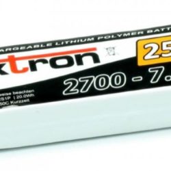 LiPo 2s  7,4v 2700mAh Extron X2 XT60 25/50c - PCHX6415