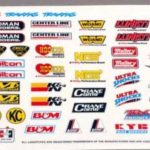 Decals sponsor Traxxas adesivi - TXX2514