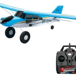 Piper Sport Cub blu 510mm montato con radio brushless con luci - PCH18076