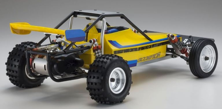 Kyosho Scorpion 2wd 1/10 in kit Legendary Series Vintage - KYO30613 - immagine 3