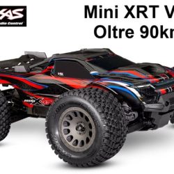 Traxxas Mini XRT Rosso Monster Truck 1/16 Brushless VXL-3s - TXX108076-1RE