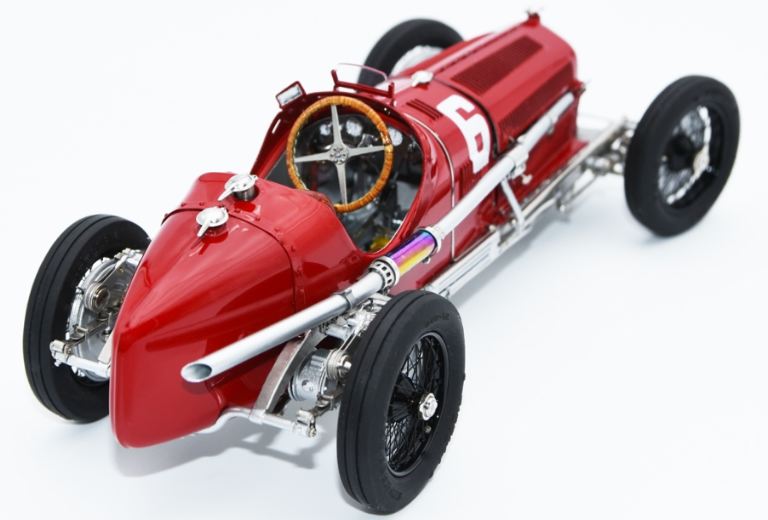 Alfa Romeo P3 #6 Caracciola vincitore GP Monza 1932 1/18 - CMCM-221 - immagine 3