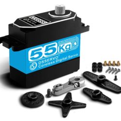 Servo CLS3355 Coreless Full Metal 61kg/0,11sec @8,4V waterproof - RBT-DS022