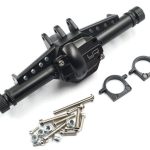 Guscio assale nero in metallo per Axial SCX10 II anteriore o posteriore - GPEDAXSC-011B
