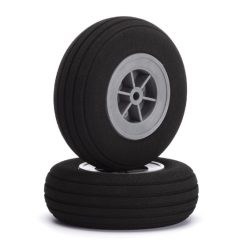 Ruote in spugna dure DeLuxe 130mm 2pz con scanalature fresate assi 6/8mm - PELKAV50-0177