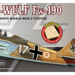 FOCKE WULF FW190     65cm 1/16 BALSA KIT PER VOLO LIBERO - RADGUI406LC