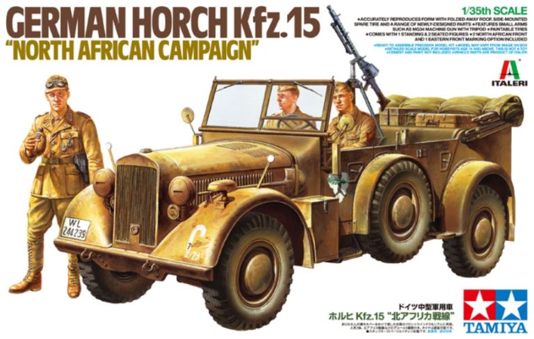 Carro Tedesco Horch Kfz.15 Nord Africa 1/35 - TAM37015