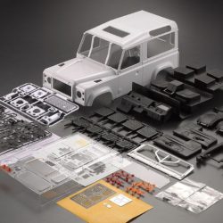 Carrozzeria Defender D90 in ABS 1/10 con passo 280mm con interni - RBT-KB49001