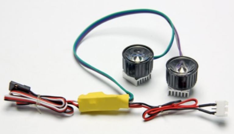 Faretti a LED molto potenti 500mAh 7,4v 2pz - PCHC6860