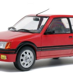 Peugeout 205 GTI 1.9L MK1 1988 1/18 rossa - SOL1801702