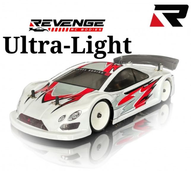 Carrozzeria Equalizer Ultra Light 0,5mm 190mm 1/10 Revenge RC - TXXRVNG001-UL