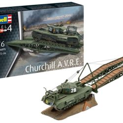 Carro Churchill A.V.R.E. 1/76 con ponte - REV3297
