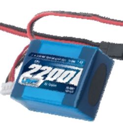 PACCO LiPo RX 7,4v 2200mAh 3+2 51X38X20mm peso 82gr - GPLRP430350