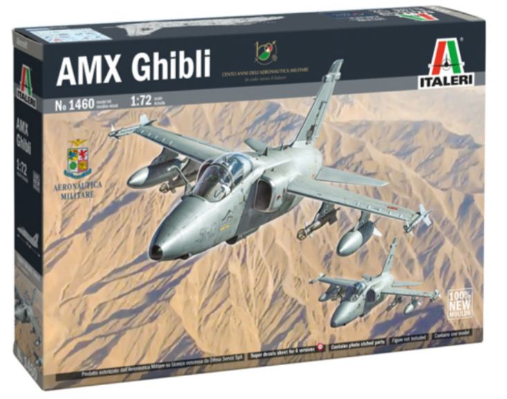 AMX Ghibli 1/72 decal per versione 13° gruppo 32° stormo Amendola AB - ITA1460