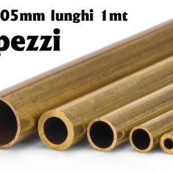Kavan Tubi in ottone 3x2,05x1000mm 5pz - PEL528-3