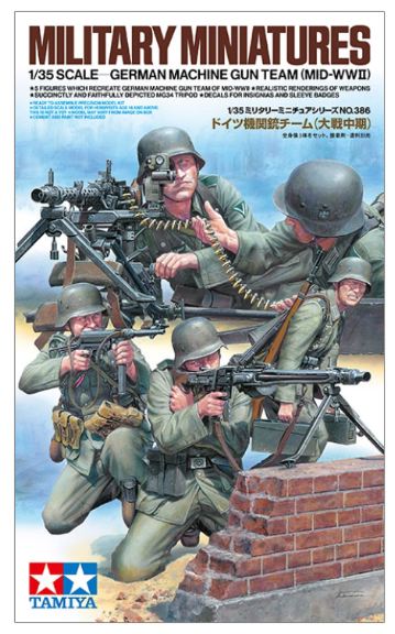Soldati Tedeschi con mitragliatrici Mid WWII 1/35 - TAM35386