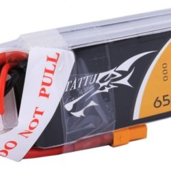 LiPo 11,1v 650mAh 3S1P 75C XT30 Tattu - GENTA75C6503S