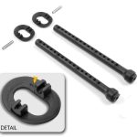 Colonnine anteriori +1mm T4 per supporto carrozzeria anche NT1 - HUD301323