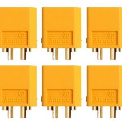 CONNETTORI MASCHI XT60 10pz - CNDAM-627-10M