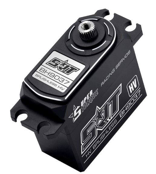 SERVO SRT BH9037 BRUSHLESS HV 37kg 0,13s @ 8,4v per aerei,jet e auto 1/5 - RBT-BH9037
