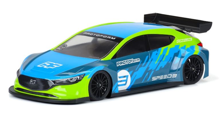 Carrozzeria Mazda 3 FWD 190mm 1/10 trasparente - PRO1589-25