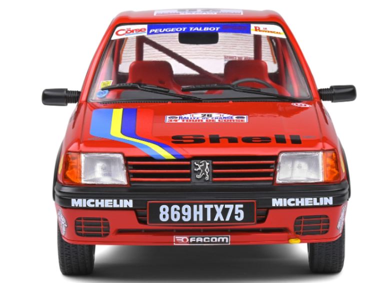 Peugeout 205 Rallye n26 Rally tour 1/18 - SOL1801709 - immagine 6
