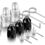 Bottigliette per l'olio ago in acciaio e chiusura di sicurezza 5ml 3pz - HUD106900