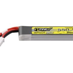 LiPo Tattu R-Line 2s 7,4v 550mAh 95C XT30 33gr 81x17x13mm - GEN2S55095XT3