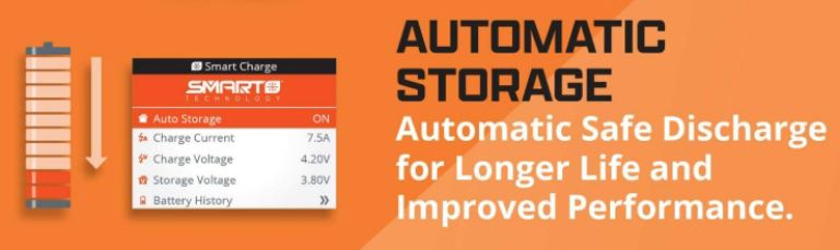 LiPo 7.4V 1400mAh 2S 30C hardcase Smart G2 IC2 - HORSPMX142SH2 - immagine 3