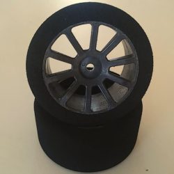 SPUGNE + CERCHI Shore 37  1/10 POSTER. 1/10 30mm CARBON AIR - MTX-10P37AC