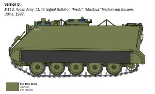 Carro M113A1 1/35 decals per 2 versioni Italiane - ITA6753 - immagine 4