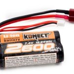 GT16e Konect Batteria Li-Ion 7,4v 2600mAh 15C Deans - IMO-LI0742600