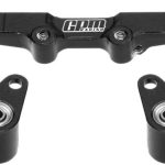 Micro-B/T Tiranteria nera dello sterzo in ergal con cuscinetti - PROMLMB048BK