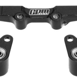 Micro-B/T Tiranteria nera dello sterzo in ergal con cuscinetti - PROMLMB048BK