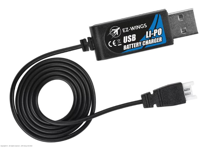 Mini Cub giallo 450mm completo di tutto EZ-Wings con 2 LiPo - SU-EZ-021 - immagine 5