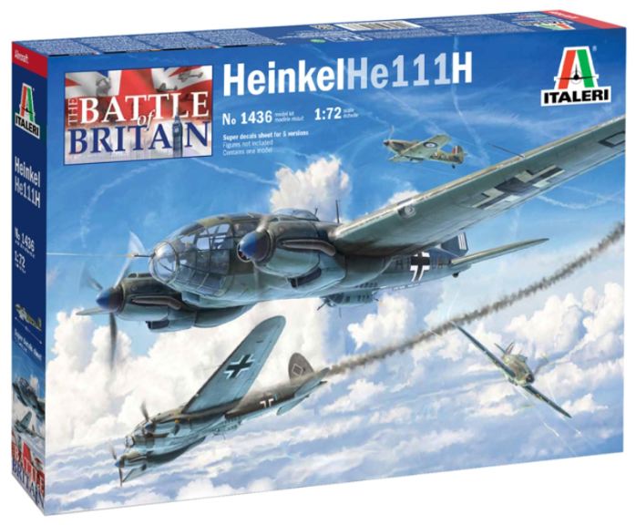 Heinkel He 111 H-6 Battle Of Britain 80th Ann. 1/72 He111 - ITA1436