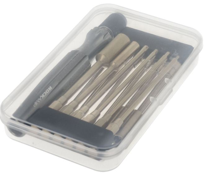 Set 12 chiavi con un impugnatura (brugule, a tubo, a croce ed a taglio) - RBT-RA50326 - immagine 4