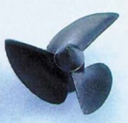 ELICA NAVALE TRIPALA M4   33mm PASSO 1,4 FILETTATURA M4 - GRA2299-33