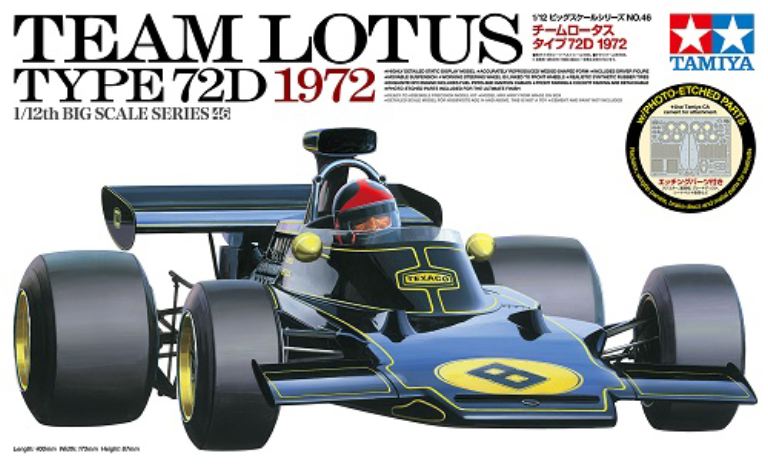 Lotus Type 72D + Fotoincisioni 1/12 - TAM12046