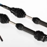 Cardani omocinetici in acciaio 2pz Hoss Rustler Slash 4x4 anteriori - TXX6851R