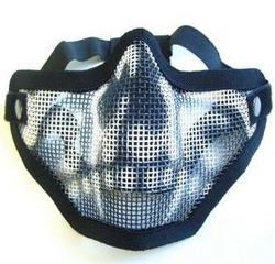 MEZZA MASCHERA   BIANCA E NERA ROYAL - TTJY-KR001BN