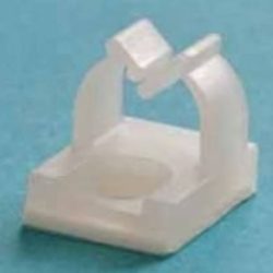 MINI SUPPORTO PER CAVI DA  6mm 10pz CON ADESIVO - PCHX7060-6