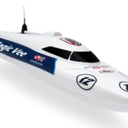 Scafo Magic Vee V3 bianco monocarena lungo 27cm completo di tutto - REVJOY8106