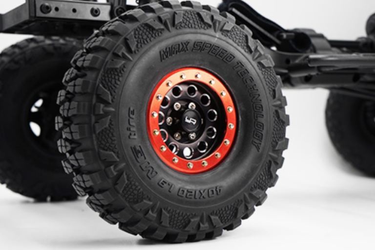 Cerchi Beadlock Blu 1.9 1/10 2pz Per Scaler In Alluminio - GPEDWL-0117BU - immagine 3