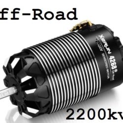 Motore Xerun G3 4268SD 2200kv Black Off-Road 1/8 Sensored - GPED30401907