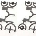 INGRANAGGI DIFFERENZIALE M07 COLORE NERO PARTE OPTIONAL - TAM51460